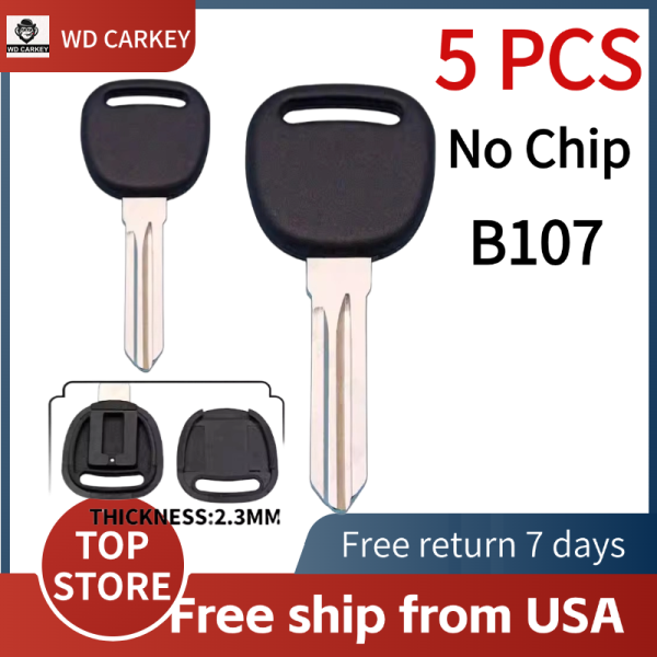 B106 / B107 / B111 / GM Transponder Key Shell (NO CHIP)