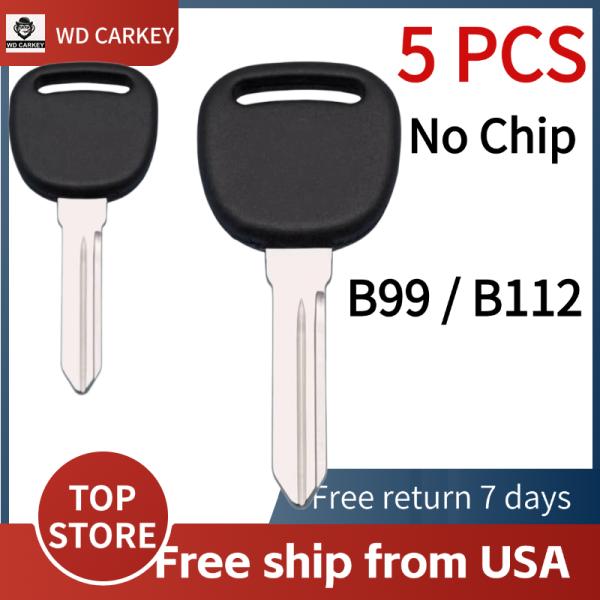 1997-2009 GM - B99 / B112 Transponder Key SHELL (No Chip)