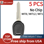 MIT8 / MIT12 / MIT1 Mitsubishi Transponder Key SHELL (No Chip)